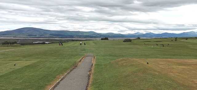 A view from Barrow Golf Club.