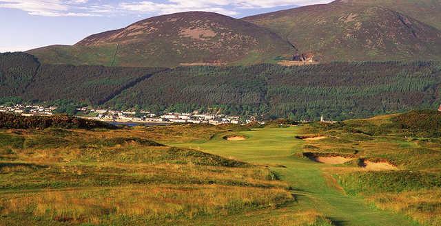 A view from Royal County Down Golf Club.