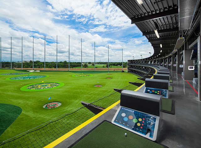 TopGolf Oklahoma City - Tee line