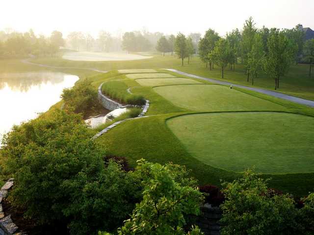 A view from tee #1 at Bridgewater Course at Bridgewater Club