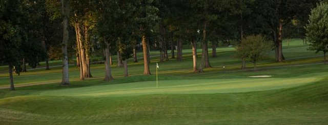 A view of a green at Pine Valley Country Club.