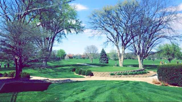 A view of a tee at Hillcrest Golf & Country Club.