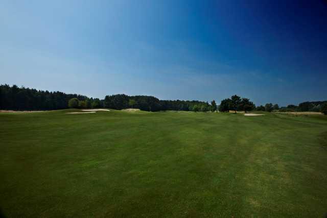 Picturesque view of the 5th hole on the Earls course at The Warwickshire Golf Club