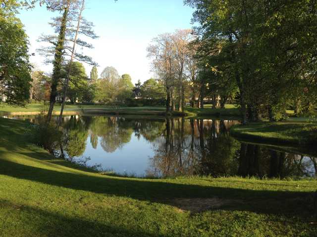 A view over the water from Reims-Champagne Golf Club
