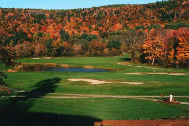 A fall view from Newport Golf Club