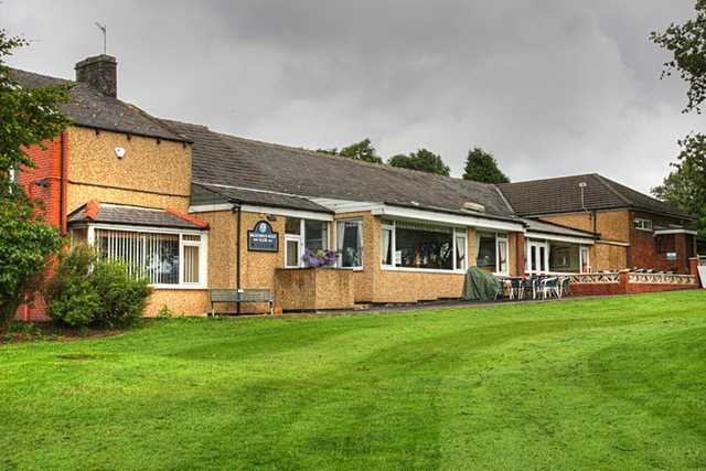 A view of the clubhouse at Baxenden & District Golf Club