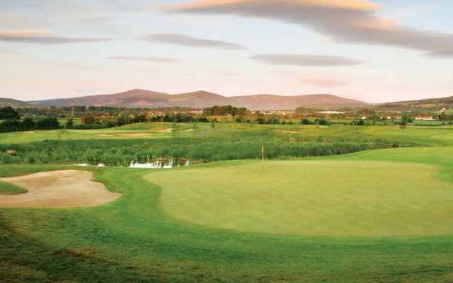 A view of green #7 at Lower Course from Dun Laoghaire Golf Club