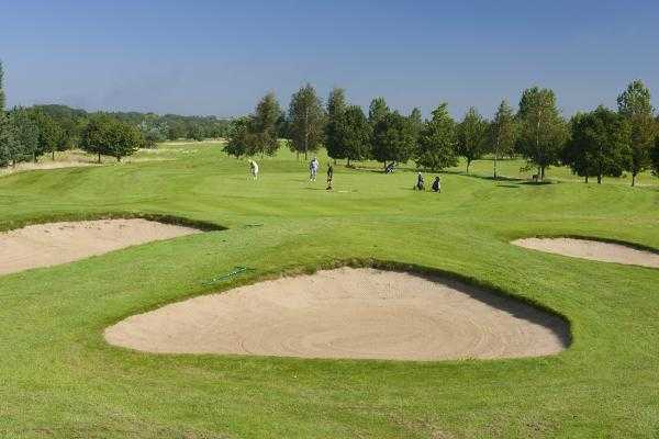A view of the 10th green at Stockwood Vale Golf Club