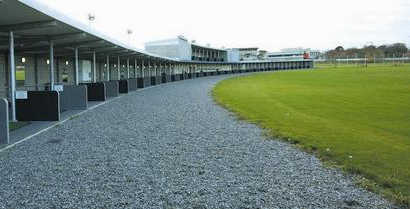 A view of the driving range at Leopardstown Golf Center