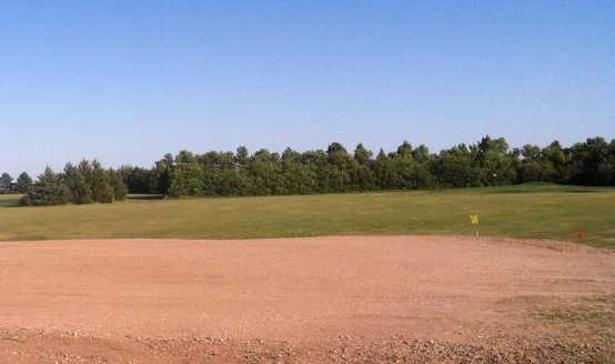 A view from Highmore Golf Course.