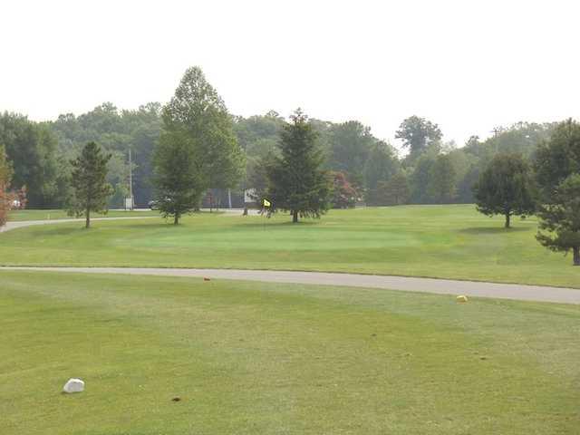 A view from tee #2 at Bridge from North Branch Golf Course