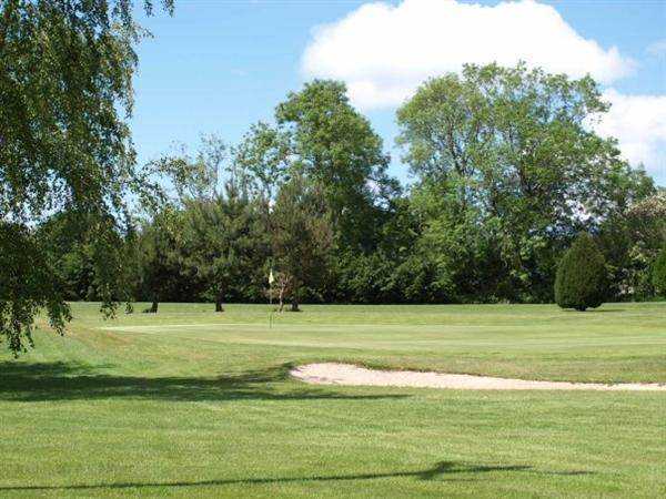 A view of hole #1 at Blessington Lakes Golf Club