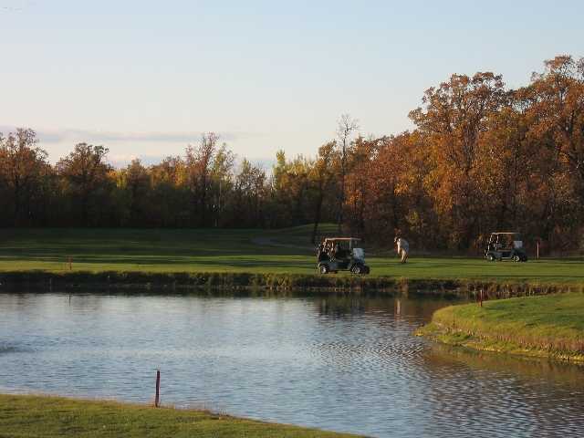 A view from green #18 at Larters at St. Andrews Golf Club