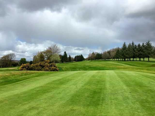 A view of a fairway at City of Derry Golf Club
