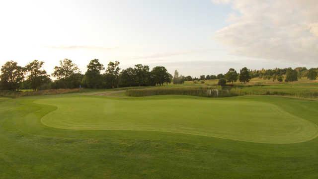 A view of the 7th hole at Studley Wood Golf Club.