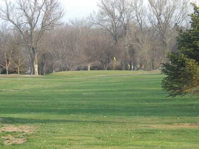 A view from a fairway at Clark Golf Club