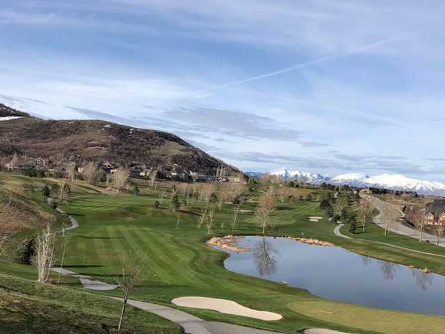 A view from Eaglewood Golf Course.