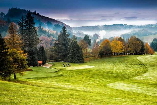 A view from the 5th tee at Muskerry Golf Club.