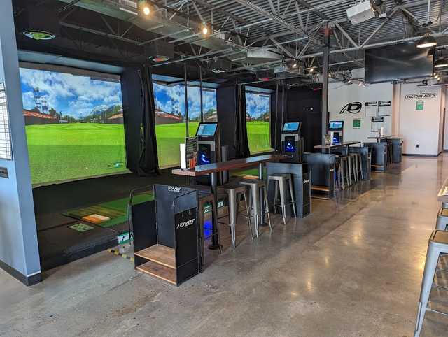 A view from Divot Golf Factory.