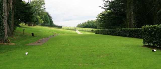 The 2nd tee from Banbridge GC