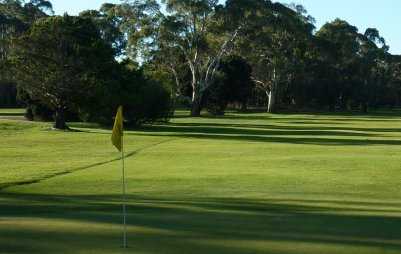 A view of a hole at Echunga Golf Club