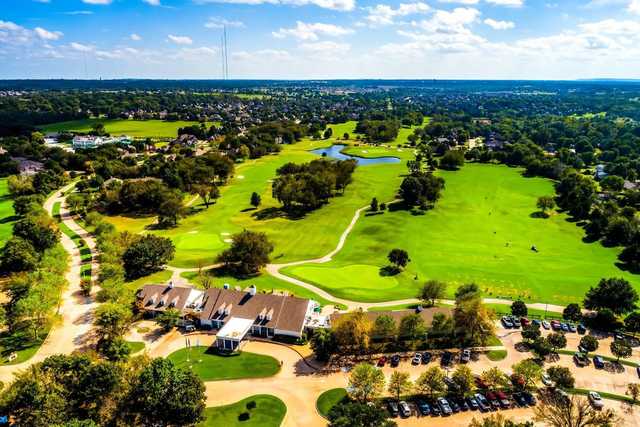 Aerial view from The Club at Forest Ridge.