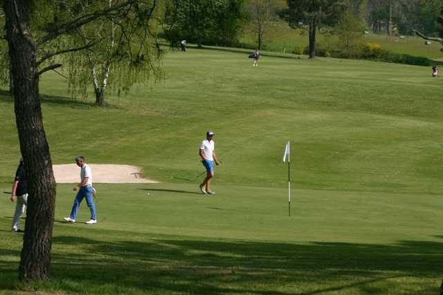 A view of a hole at Golf d'Eauze Grand Armagnac