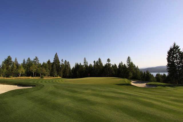 A view of a hole at Iron Horse Golf Club.