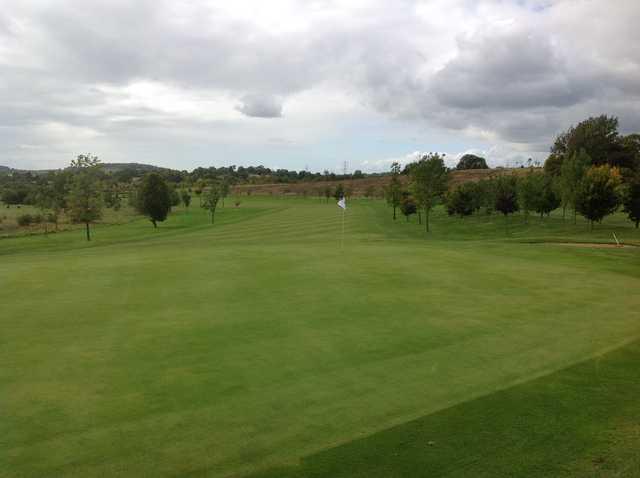 18th green on the Henley Golf Course
