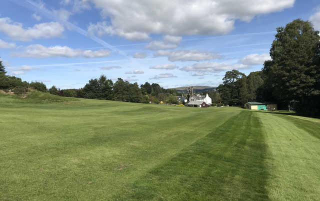 A view of a hole at New Galloway Golf Club (Gill Warnock).