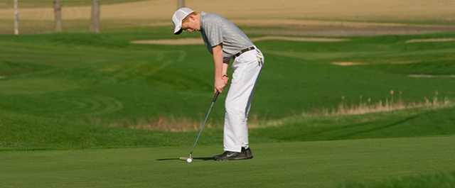 A sunny day view from Culver Academies Golf Course