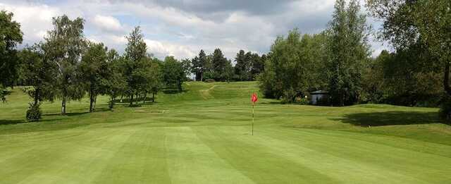 A view of hole #7 at North Warwickshire Golf Club.