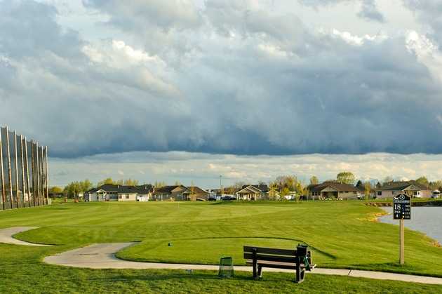 A view from tee #18 at Remuda Golf Course