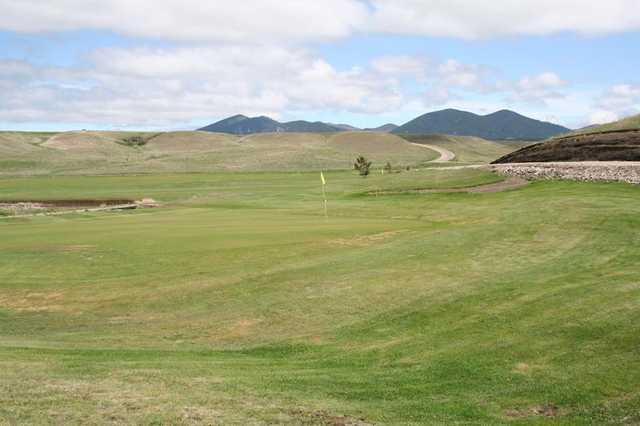 A view of hole #6 at Judith Shadows Golf Course