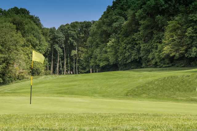 View from a green at Grand Nancy Pulnoy Golf Course