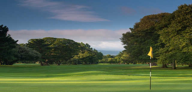 A view from green #17 at Castle Golf Club.