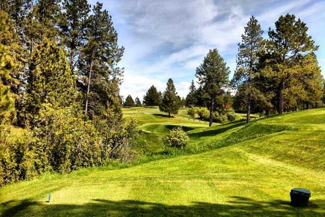 A view from tee #6 at Pine Meadows Golf Club