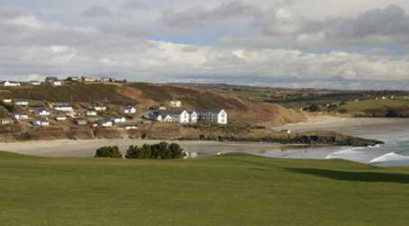 A view from Dunmore Golf Club