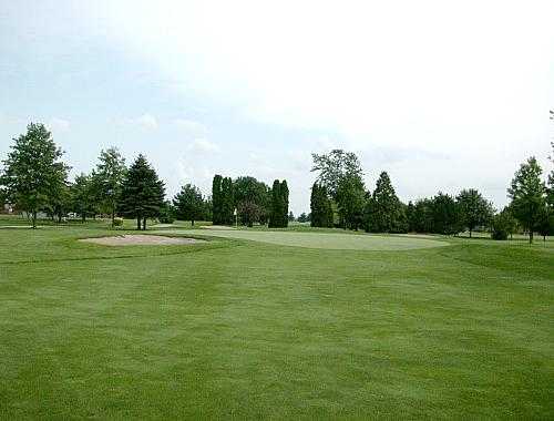 A view of the 12th hole from Chippendale Golf Course