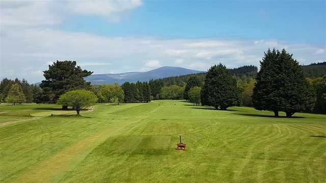 A view of a tee at Clonmel Golf Club.