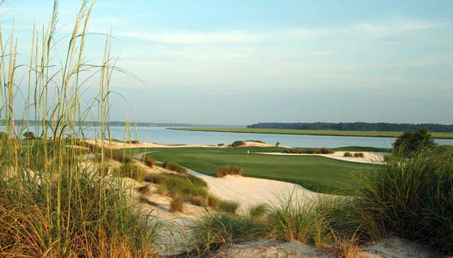 A view of a green at Colleton River Club.