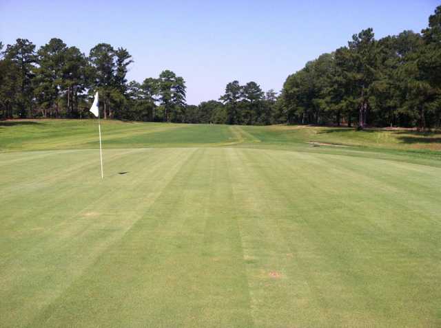 A view of the 17th green at Dothan National Golf Club