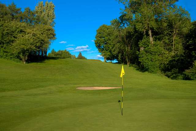 A view of hole #6 at Alfreton Golf Club.