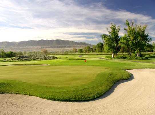 A view of green #5 at Riverbend Golf Course