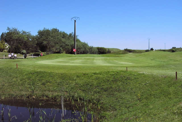 A view of the 4th green at Cote des Isles Golf Club