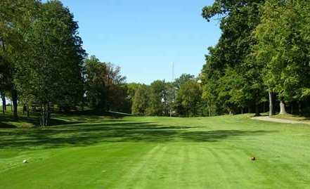 A view from a tee at Country Meadows Golf Resort