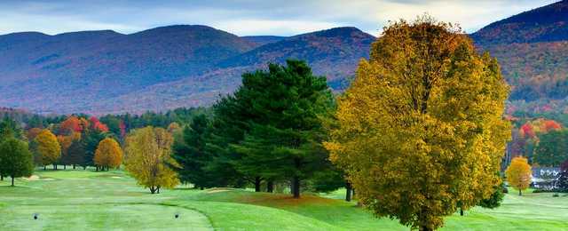 A view from a tee at Manchester Country Club