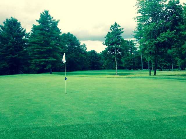 A view of hole #2 at Overlook Country Club