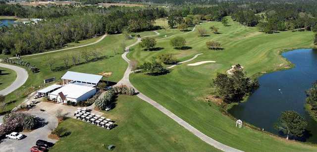 Aerial view from Soldiers Creek Golf Club.