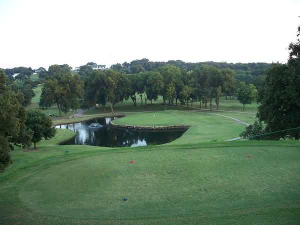 A view from a tee at Dornick Hills Golf & Country Club.